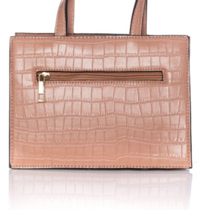 Geanta Hermosa roze manere scurte