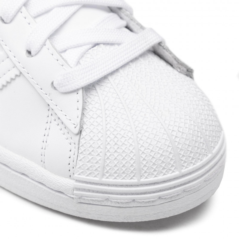 Adidasi albi dama superstar varf