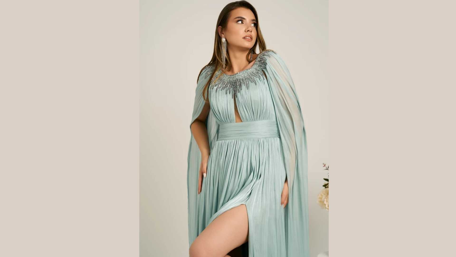 rochii de ocazie - reduse (1) Rochie de seara mint